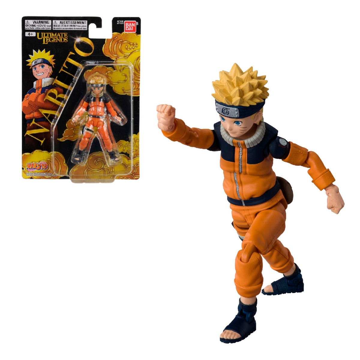 Figura Naruto 13 Cms - Uzumaki Naruto (Young)